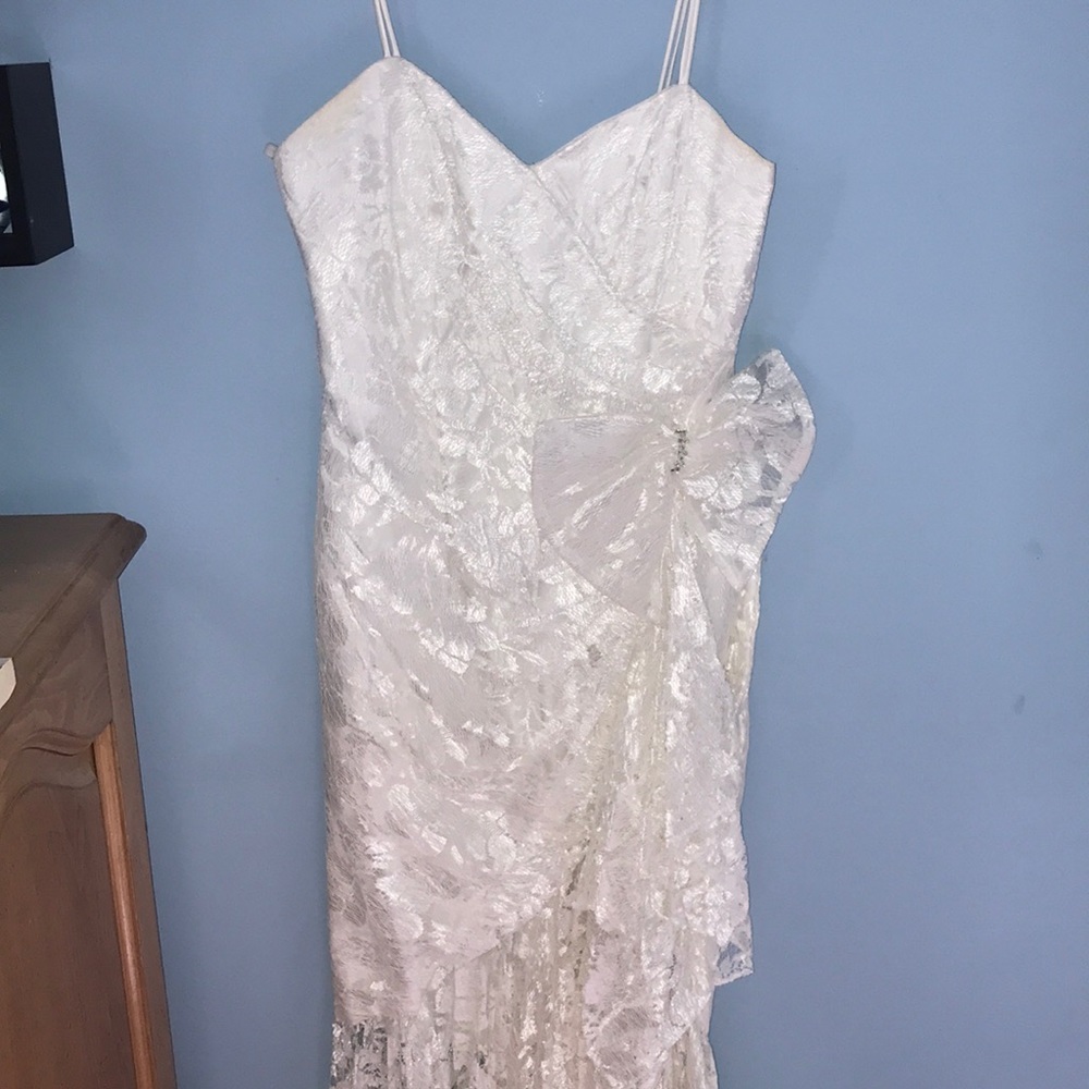 White Aline dress